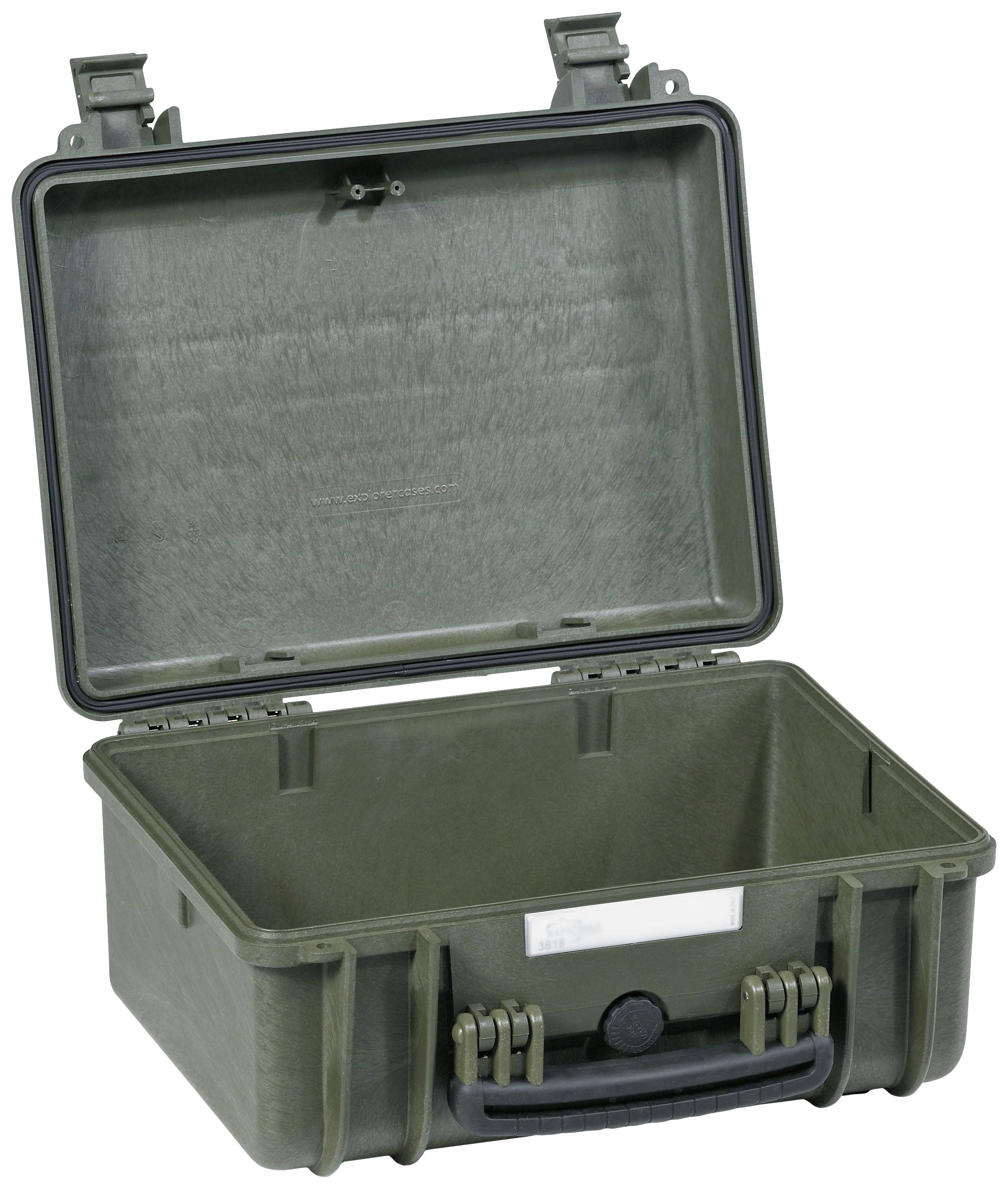 Explorer Cases Outdoor case 18.4 l (L x W x H) 410 x 340 x 205 mm Olive 3818.G E-1