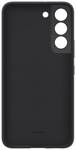 Samsung Silicone Cover Compatible with (mobile phone): Galaxy S22, Black
