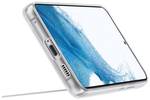 Samsung Clear Standing Cover Compatible with (mobile phone): Galaxy S22+, Transparent