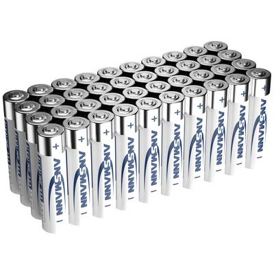 Ansmann  AAA battery Alkali-manganese  1.5 V 40 pc(s)