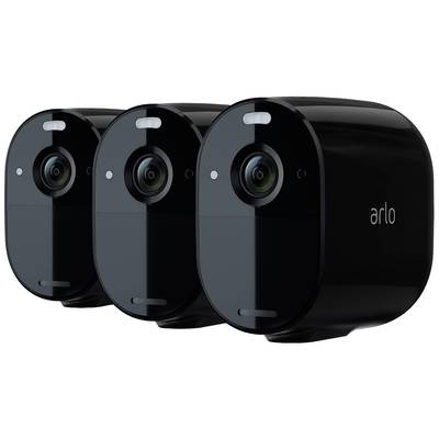 ARLO Essential Spotlight VMC2330B-100EUS Wi-Fi IP-CCTV camera set  incl. 3 cameras 1920 x 1080 p  