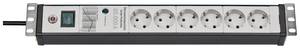 Brennenstuhl 1156057696 Surge protection power strip  Aluminium (anodised) PG connector 1 pc(s)