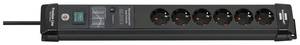 Brennenstuhl 1951160401 Surge protection power strip  Black PG connector 1 pc(s)