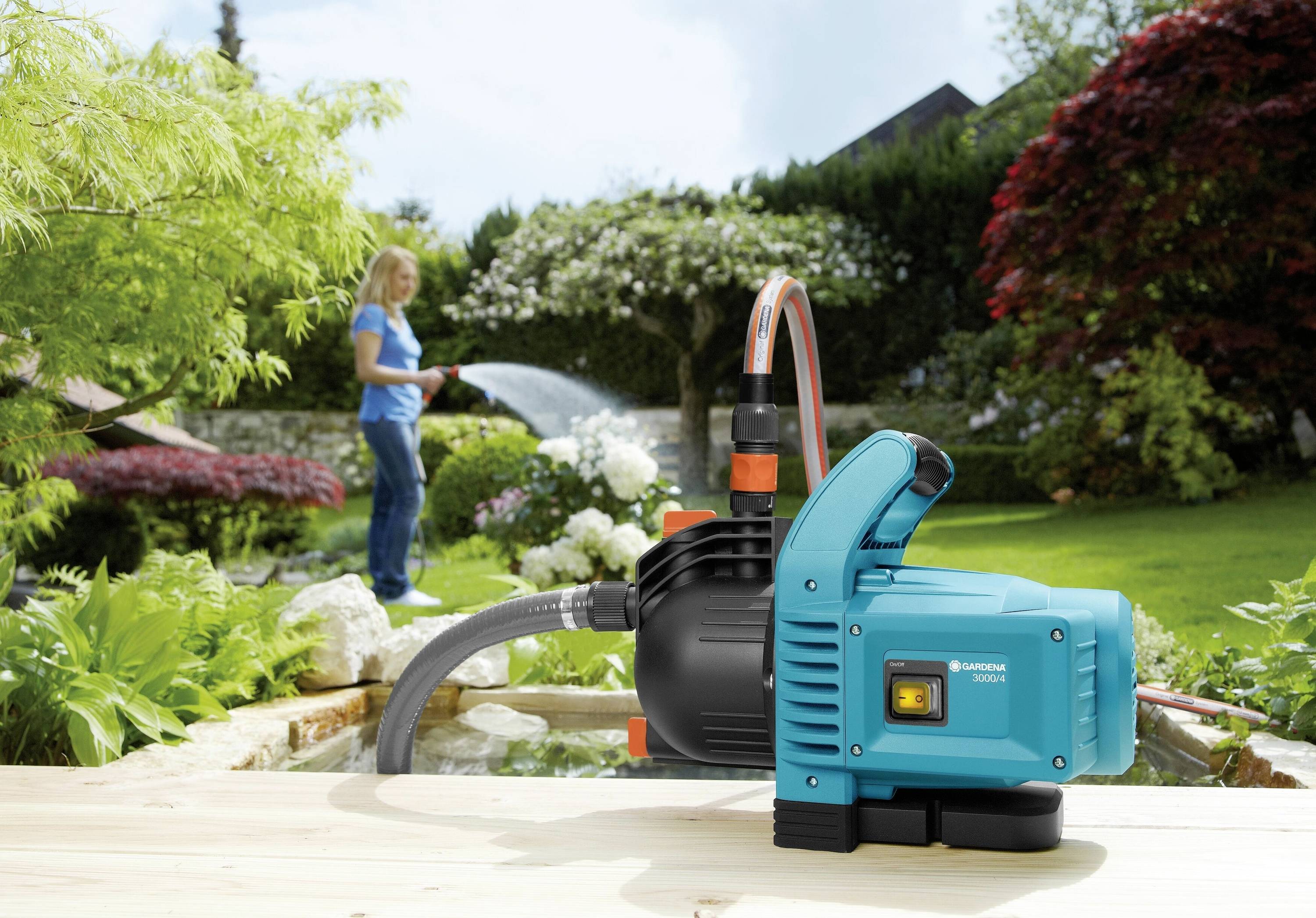 GARDENA 3000/4 Garden pump 3100 l/h 36 m-2