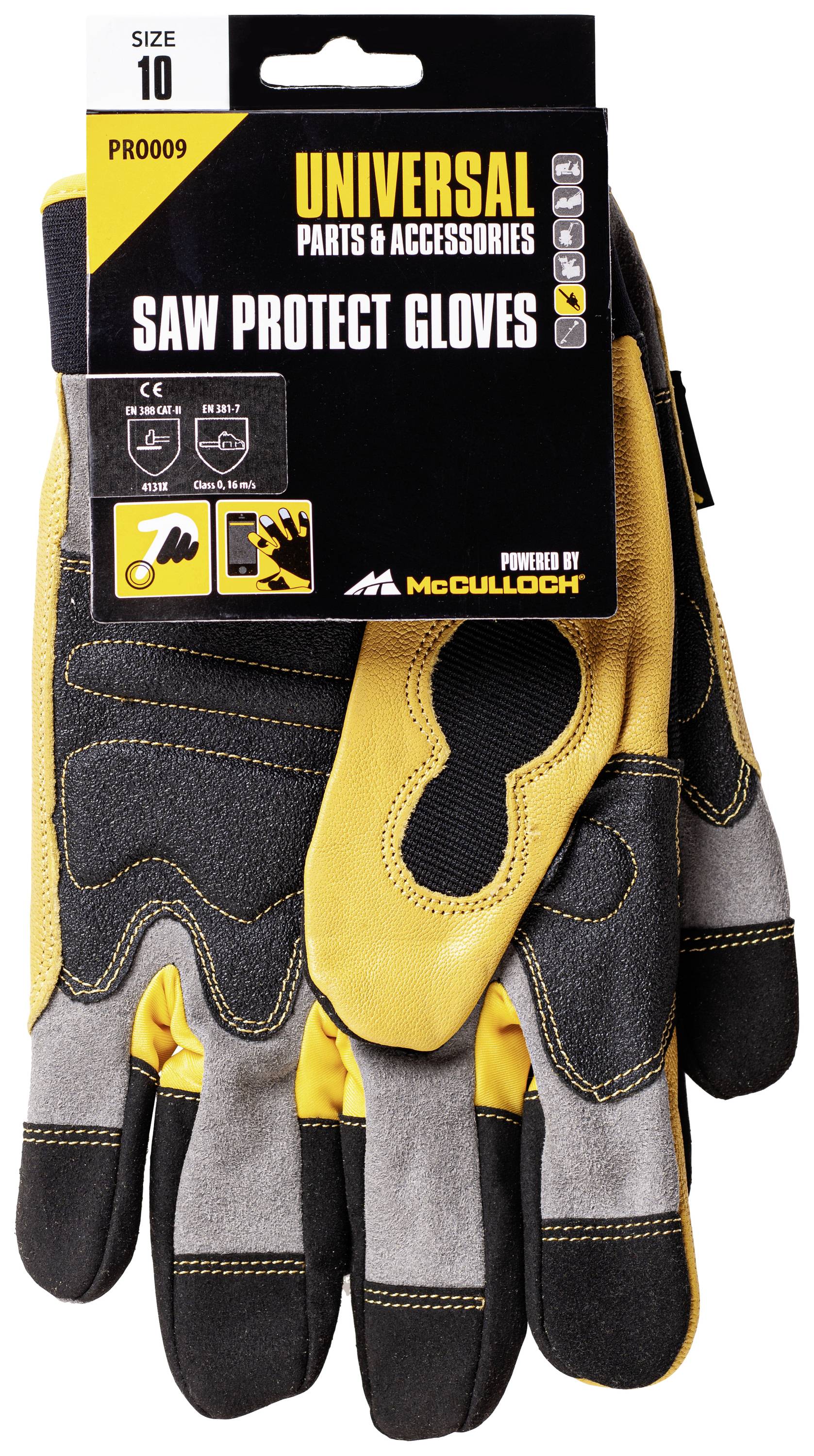 Universal Parts & Accessories PRO009 00057-76.165.25 Garden glove Size (gloves): 10 1 Pair-3