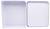 A rectangular, empty plastic enclosure with the lid removed, shown from above. Ideal for electronic projects.