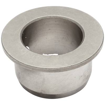 Metal ring with a wide rim and open centre, likely a machine component or pipe section.