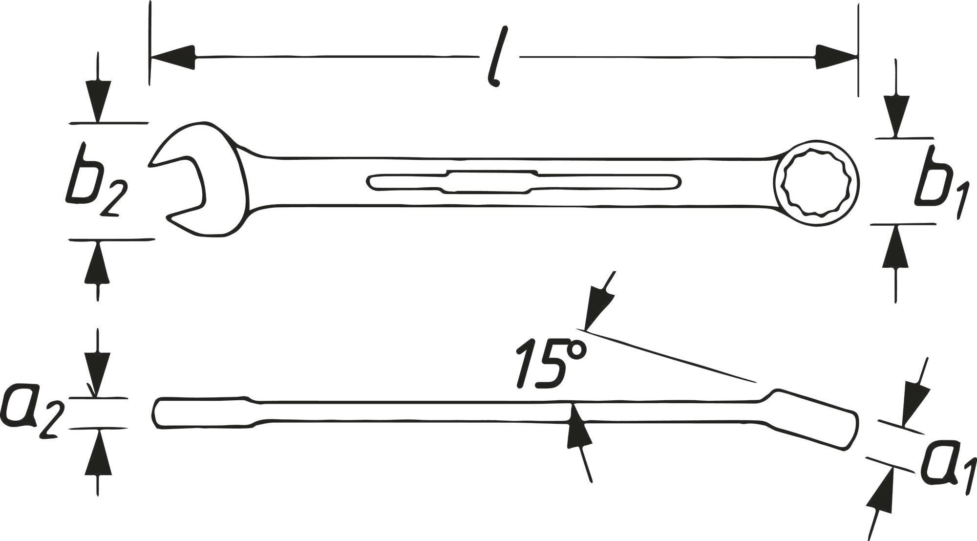 Hazet 600LG-41 600LG-41 Crowfoot wrench 41 mm | Conrad.com