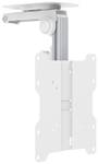 Foldable ceiling bracket for flat screens