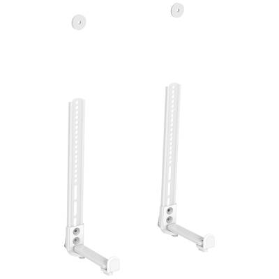 My Wall HZ 19 WL Soundbar mounting brackets Swivelling White 2 pc(s)-0