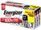 Pack of 18 AAA Energizer Max batteries plus 6 additional batteries, emphasising long-lasting performance and 10-year shelf life.