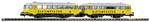N Diesel railcar track measuring train of DB-AG
