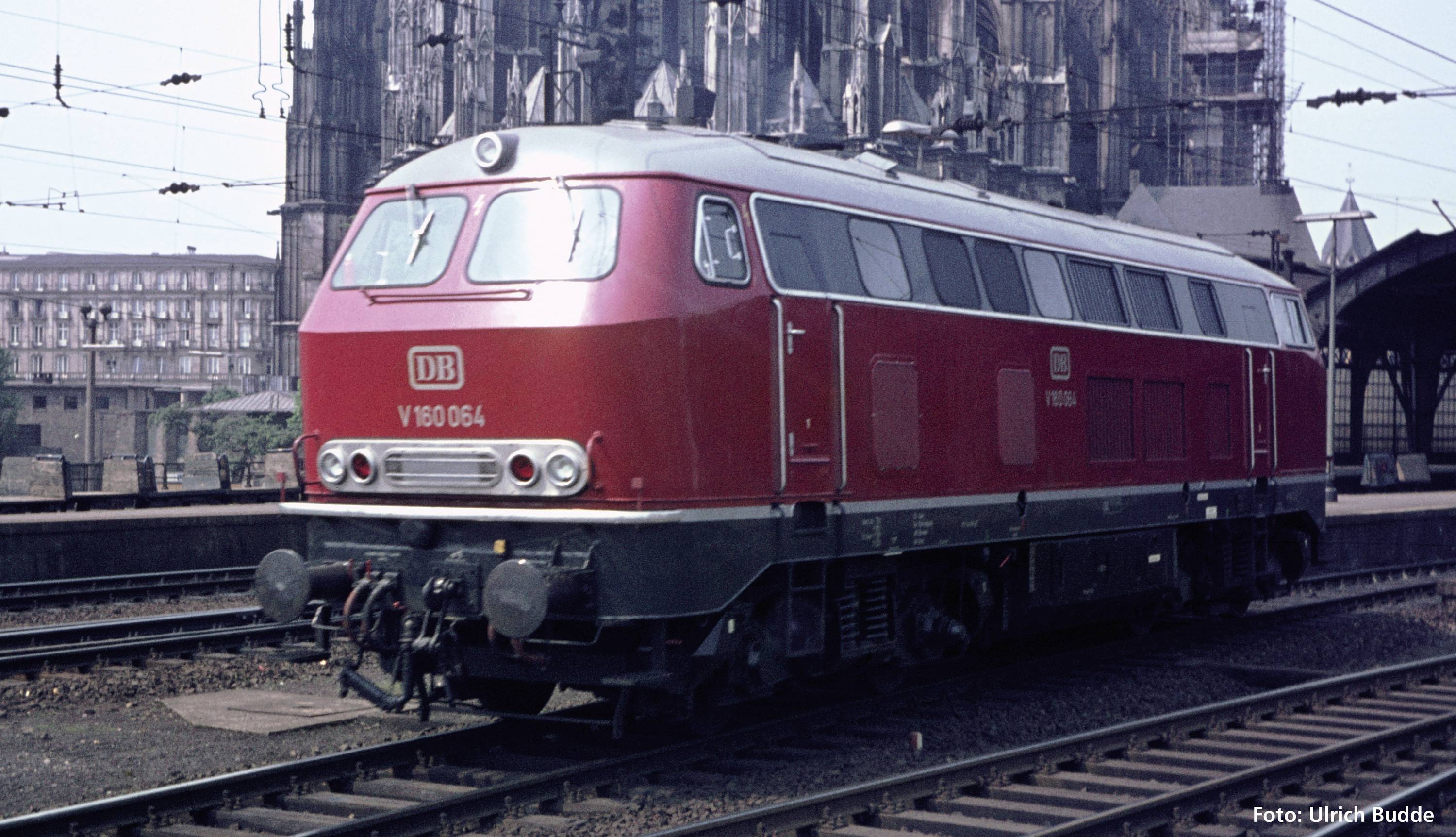 Image of Piko N 40524 N series V 160 diesel locomotive of DB