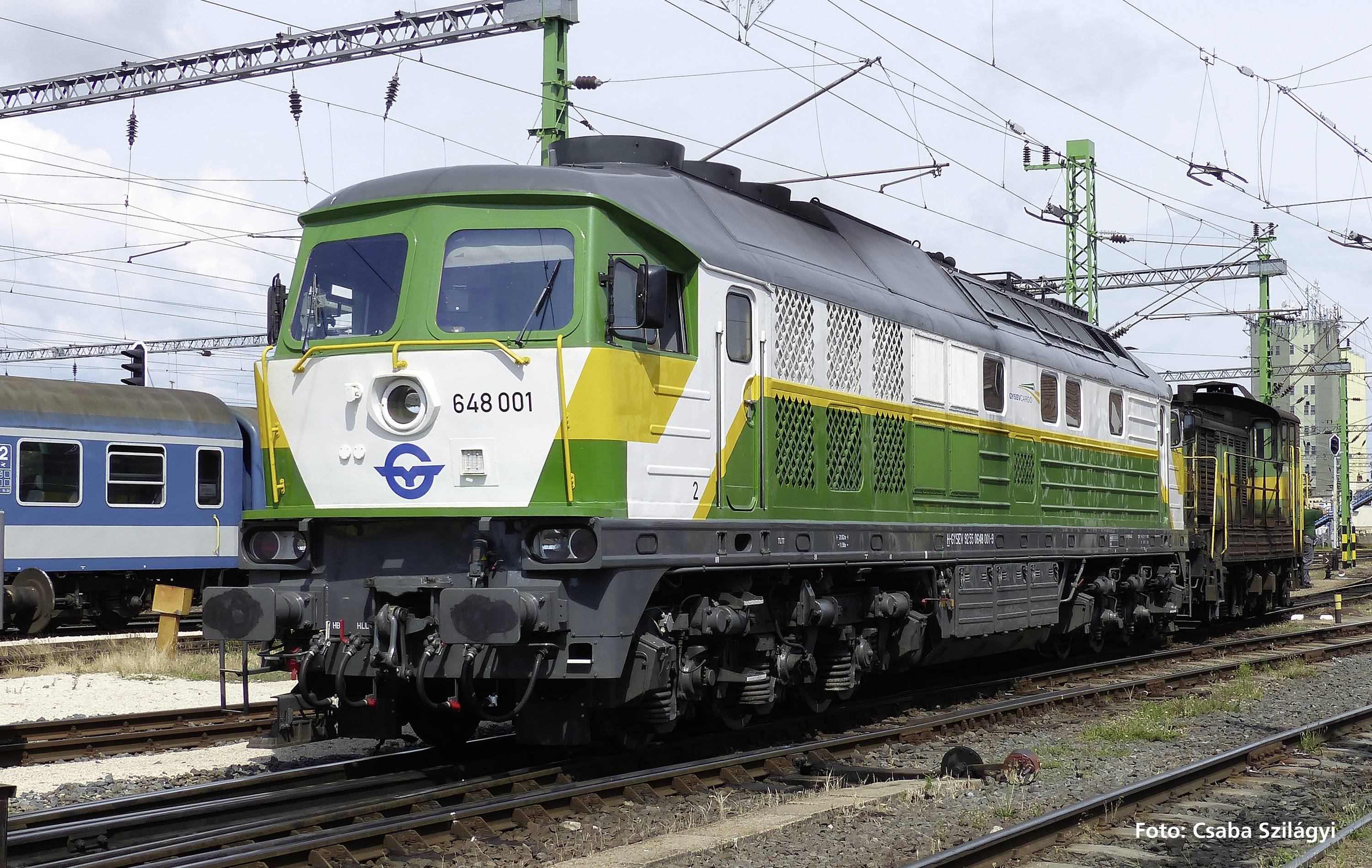 Image of Piko H0 52913 H0 Rh 648 diesel locomotive of GySEV