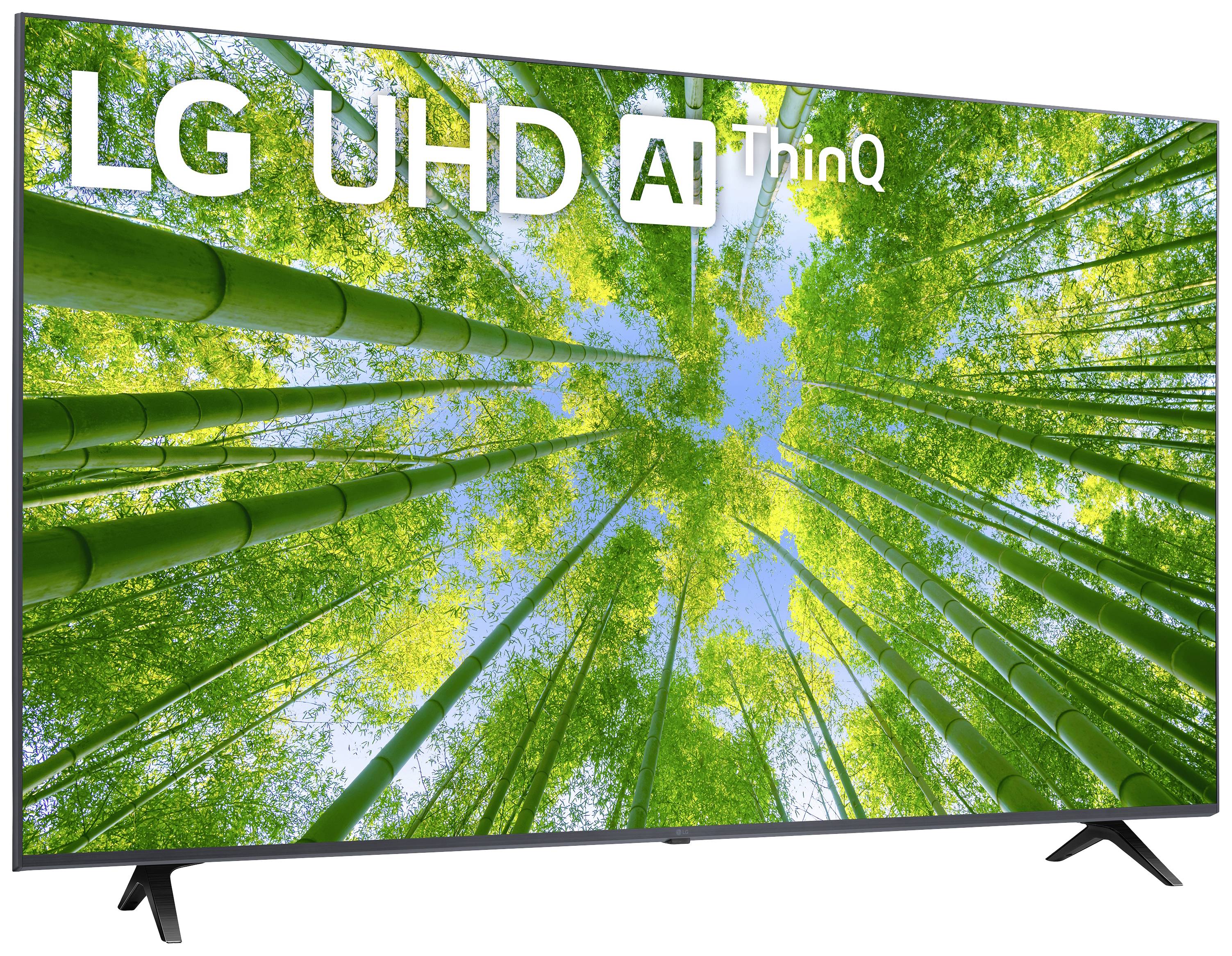 LG Electronics 65UQ80009LB.AEUD LED TV 164 cm 65 inch EEC F (A - G) DVB-C, DVB-S2, DVB-T2, UHD, Smart TV, Wi-Fi, CI+-5