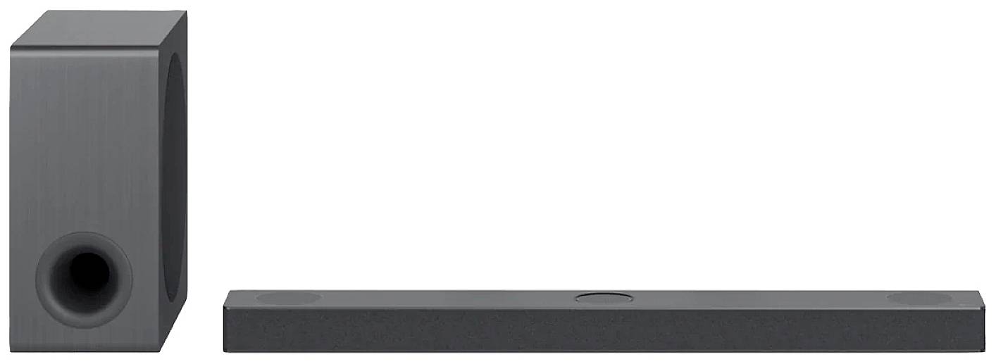 Image of LG Electronics DS80QY.DDEULLK Soundbar Black incl. cordless subwoofer, Dolby Atmos, Wi-Fi, Bluetooth, USB