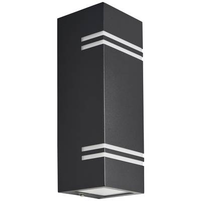 Lutec STRIPES 1130110 LED outdoor wall light LED (monochrome) LED 12 W Black
