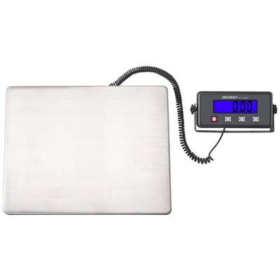 Digital scale with a large, rectangular platform and separate display showing '000'; suitable for precise weighing.