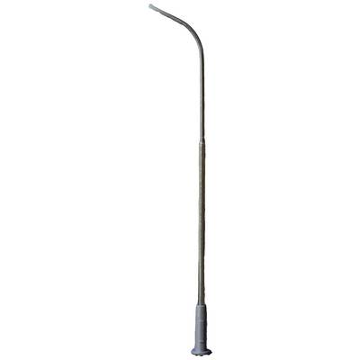 A long, curved metal rod with a handle at the lower end. Possibly a tool or device.