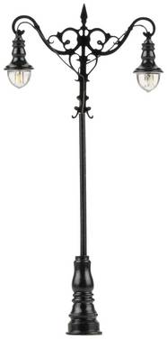 <br>  Faller<br>  H0<br>  Park light<br>  Double<br>  Assembled<br>  180106<br>  3 pc(s)<br>