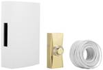 Byron 10.016.01 (765) Door bell set for wall mounting