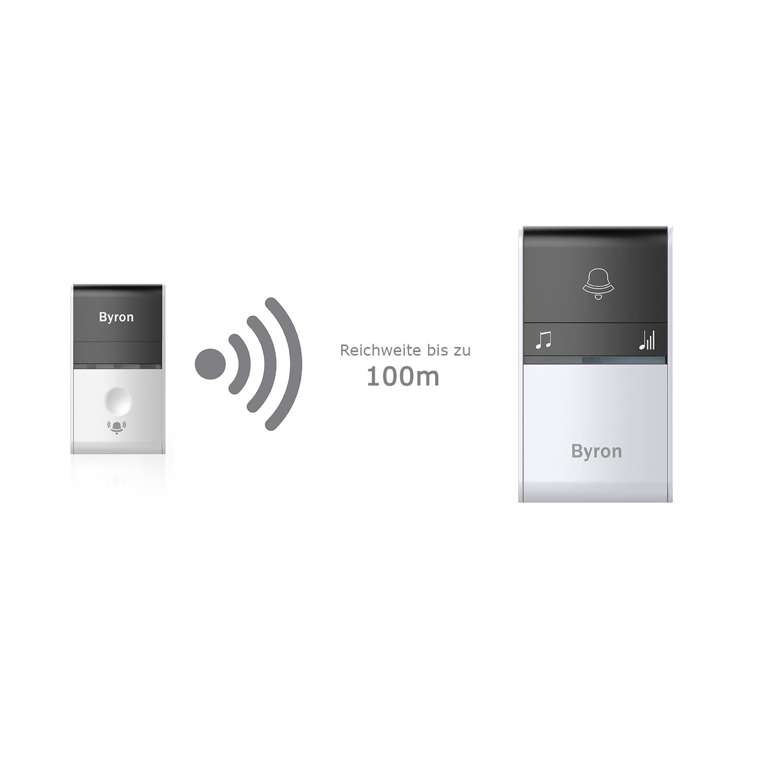 Byron DBY-23412 Wireless door bell Complete set-8