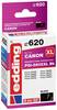 Edding Ink cartridge replaced Canon PGI-580BK XXL Compatible Black EDD-620 18-620