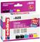 'edding Refill Cartridges' for Canon Printers, Model 625. Contains 5 Cartridges: Black, Cyan, Magenta, Yellow. Compatible with Pixma TS Series.
