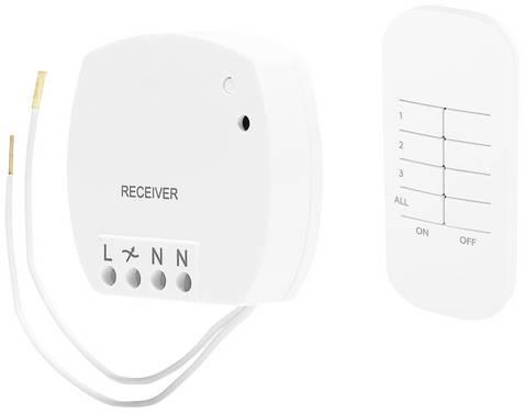 Smartwares SH4-99560 FSK 433 MHz Wireless switch, Remote control Dimmer function SH4-99560