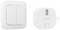 A wireless light switch with receiver by Smartwares, for turning lighting systems on and off in a room.