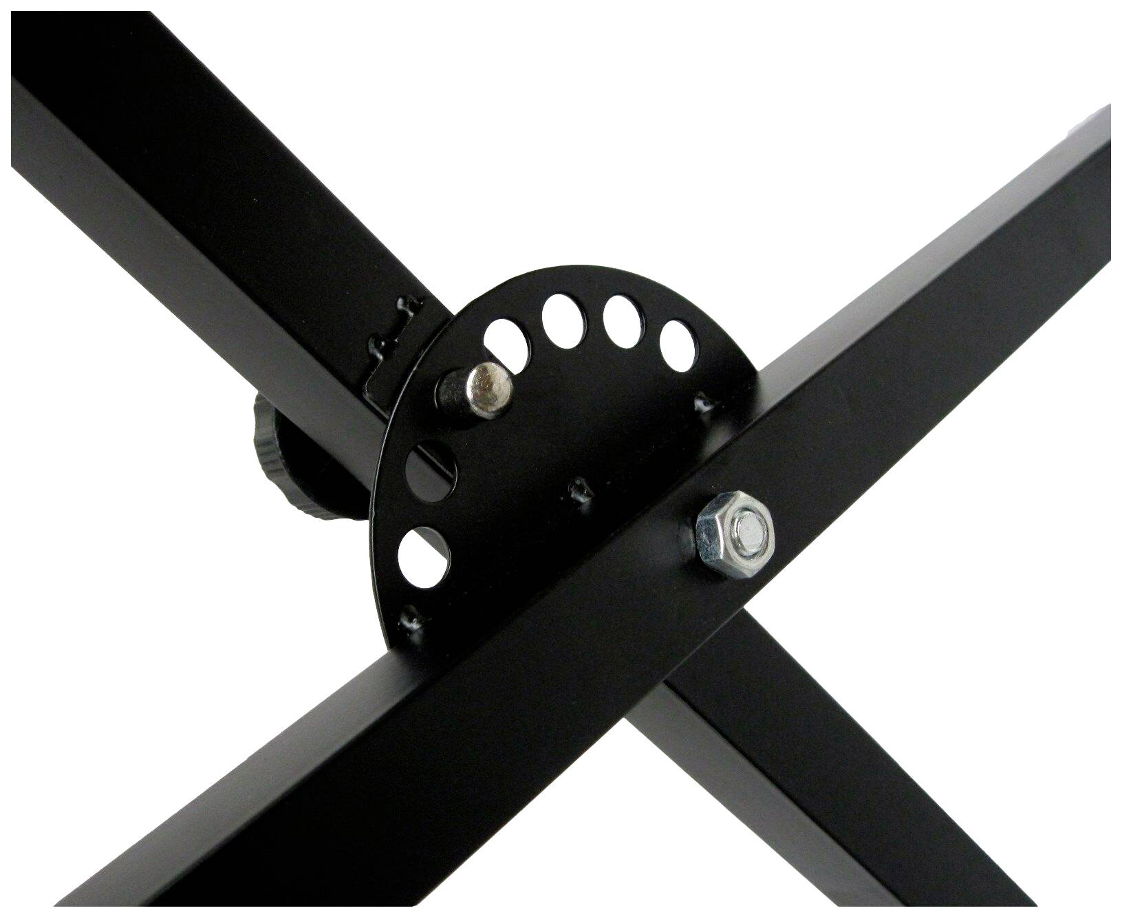 MSA Musikinstrumente AKS 1 Keyboard stand Black heightadjustable