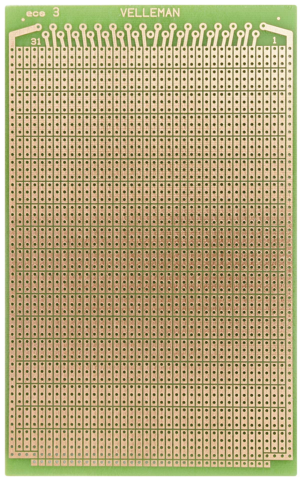 Velleman ECS3 Eurocard PCB (L x W) 16 cm x 10 cm Content 1 pc(s)