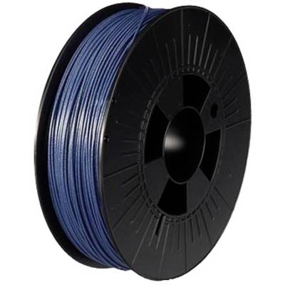 Velleman PLA175MBL07GL  Filament PLA glitter  1.75 mm 750 g Blue (metallic)  1 pc(s)