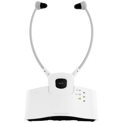TechniSat STEREOMAN ISI 2   Over-ear headset Cordless (1075099) Stereo White  