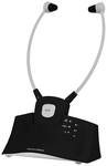 TechniSat STEREOMAN ISI 2 Over-ear headset Cordless (1075099) Stereo Black