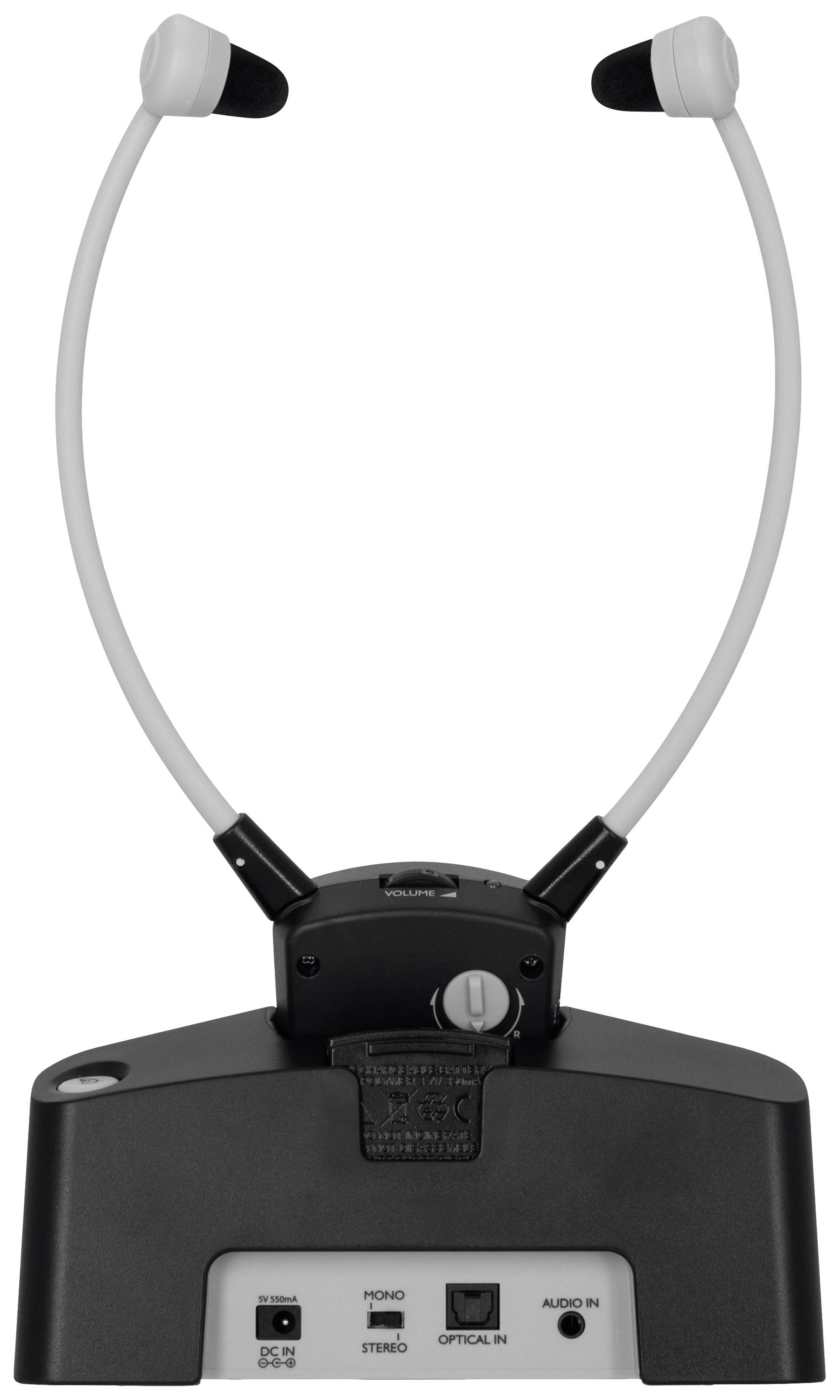 TechniSat STEREOMAN ISI 2 Over-ear headset Wireless (1075099) Stereo Black-3