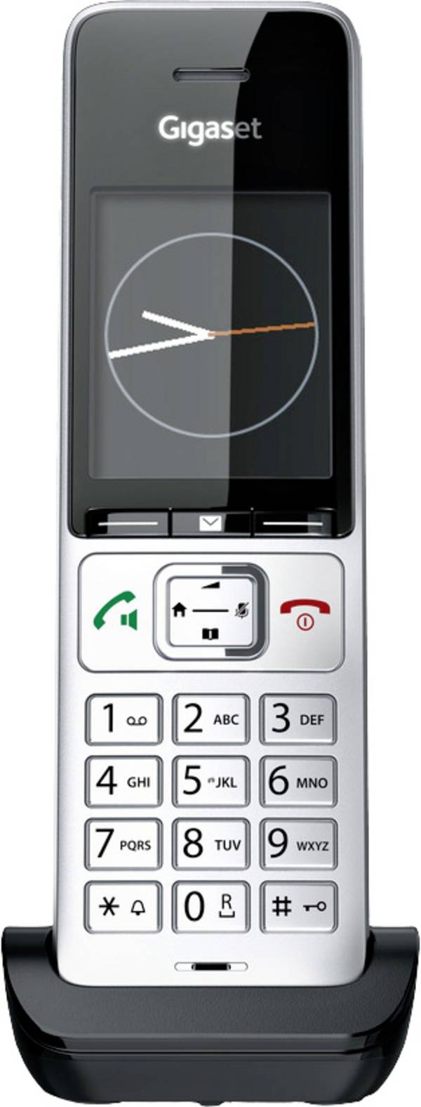 Gigaset COMFORT 500HX DECT handset Black/silver