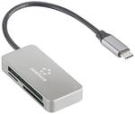 Renkforce RF-PCR-210 External USB 3.2 1st Gen (USB 3.0) USB-C® Memory Card Reader