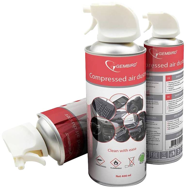 Gembird CKCADFL40001 Gas duster 400 ml