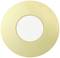 A yellow circle with a white centre.