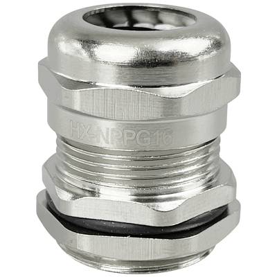 TRU COMPONENTS TC-10302884 Cable gland   PG16 Brass (Ni-plated) Metal 1 pc(s)