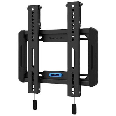 Neomounts TV Wall Mount in Black, suitable for flat screens. Adjustable mounting brackets and built-in spirit level feature.