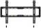Wall mount for televisions or monitors, black, with adjustable arms and mounting points for secure wall installation.
