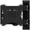 Black, adjustable TV wall mount by Neomounts. Shows mounting holes and alignment markings. Suitable for various television sizes.