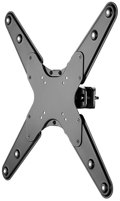 Wall mount for flat-screen televisions with VESA-compatible design, wide range of motion and secure fixing. Suitable for various TV sizes.