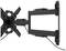 Swivel TV wall mount with a double-extension arm. Cable runs along the arm, suitable for flexible screen positioning.