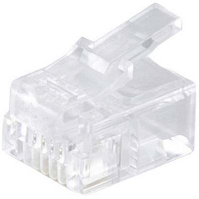 Shiverpeaks Shiverpeaks BASIC-S Network Modular plug RJ11 6polig, 4 contacts occupied, gold-plated contacts VE 10 BS7204