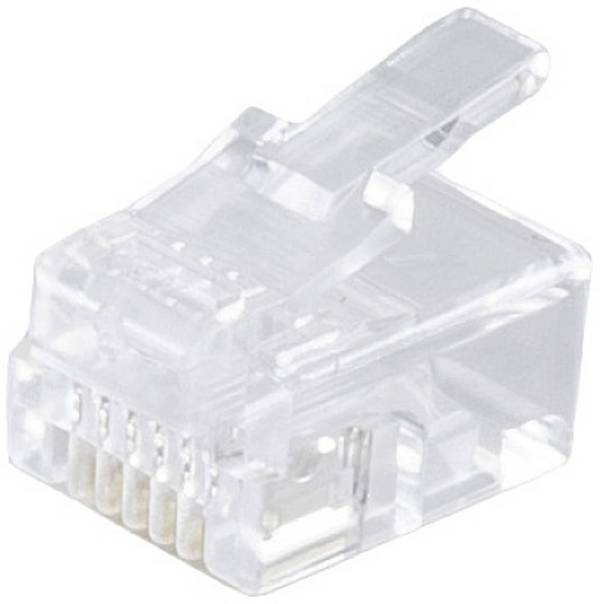 Shiverpeaks Shiverpeaks N/A BS72050-10 Plug, straight No. of pins (RJ) 6P6C Transparent 10 pc(s) BS72050-10 Plug, straight No. of pins (RJ) 6P6C Transparent 10 pc(s)