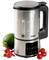 'Stainless steel soup maker with digital display, surrounded by fresh tomatoes and a courgette. Maximum fill level: 1.2 litres.'