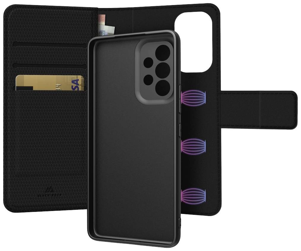 Black Rock 2in1 Case Samsung Galaxy A53 5G Black Inductive charging 2157TIW02-1